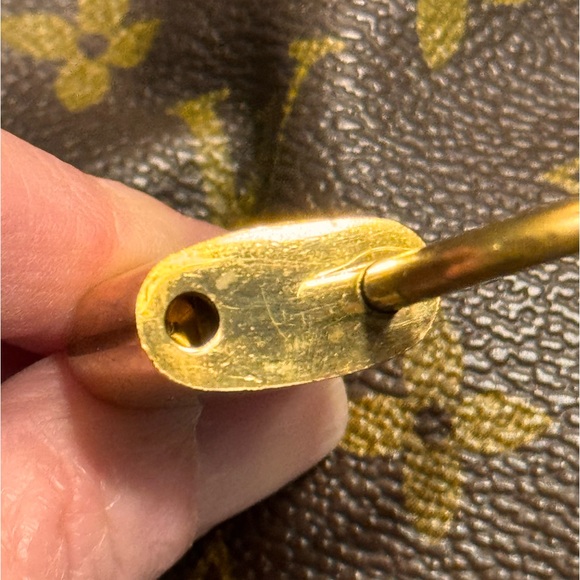 Is 3/23 a special date for you? Louis Vuitton Gold Padlock with Key #323 - Picture 3 of 4